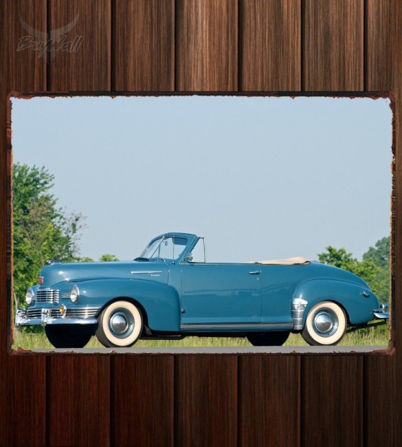 Металлическая табличка Nash Ambassador Custom Convertible Металлическая табличка Nash Ambassador Custom Convertible